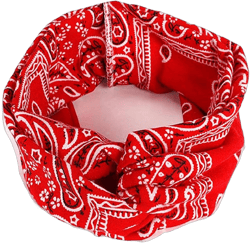 Valentine's Day Bandana Headbands for Women (Red Bandana)