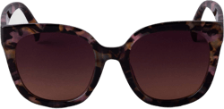 Women&#39;s Marble Tortoise Shell Square Sunglasses - A New Day&#8482; Pink