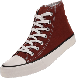rosyclo Women's High Top Canvas Sneakers Fashion Lace-up Classic Casual Walking Shoes
