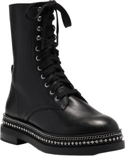 Vince Camuto Women's Branda Casual Bootie Combat Boot 11 Black