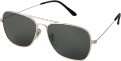 ADE WU Small Polarized Aviator Sunglasses for Women Men Classic Small Gold Square Aviators Shades Gold/Green Lense
