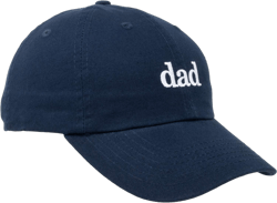 Ann Arbor T-shirt Co. Dad Hat | Funny Embroidered Baseball Cap Gift for Men Daddy Husband Father Joke One Size Navy