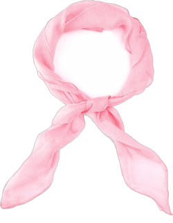 1950s Square Chiffon Scarf Sheer Square Neck Head Scarfs for Women,girls,ladies Pink