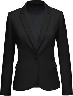 Womens Blazer Black Sleeve Open Front Cardigan Jacket Casual Work Jacket Coat Regular Fit Jacket Light Weight Blazer Small Black #2