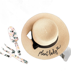 Personalized Sun Hat, Custom Name Womens Straw Hats for Summer Bow Straw Fedora Hats for Women Girls Beach Hat 9 Summer Hats for Women