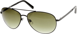 Unisex Round Metal Aviator Sunglasses UV400 Protection Various Colors 58mm Lens