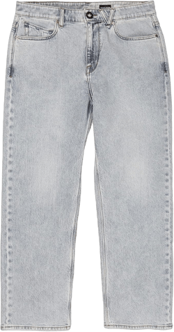 Volcom Men's Regular Nailer Relaxed Fit Denim Jean Pant 30 Heavy Worn Faded