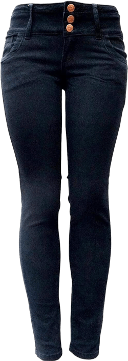 Masoi/Diamante/Anole Color Series Junior's Women's Skinny Jeans Stretch Soft Cotton Pants 13 Her& Mes Black Hi Waist