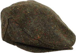 Biddy Murphy Flat Cap for Men Made in Ireland Irish Hat Flat Cap 100% Irish Wool Green XXL