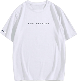 SOLY HUX Men's Letter Graphic Tee Tops Vintage Short Sleeve Crew Neck T Shirts Summer Small White Letter