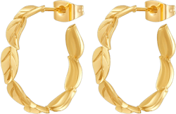 Gold Earrings for Women, 14K Gold Plated Lightweight Gold Hoop Earrings Hypoallergenic Gold Earrings for Women Trendy Fashion Jewelry Gifts for Women A11