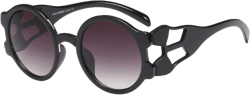 Retro Round Steampunk Sunglasses Men Women Shades UV400 Vintage Glasses