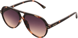 Nine West Women's Anya Sunglasses Aviator Tortoise 58 Millimeters