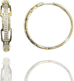 14K/18K Gold Plated Hoop Earrings for Women Girl-Hypoallergenic Trendy Thick/Thin Hoops A02- 14K Gold Plated- 35MM