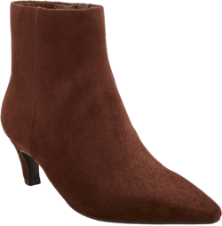 Women&#39;s Taylor Kitten Heel Ankle Boots with Memory Foam Insole - Universal Thread&#8482; Brown 9.5