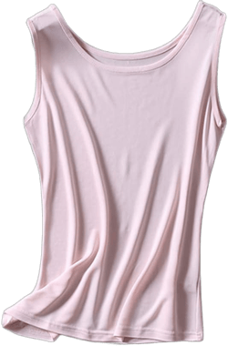 CLC Women's Mulberry Silk Camisole Sleeveless Tank Tops Medium Pink