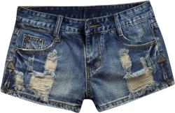 High Waisted Jeans Shorts Women Summer Casual Button Distressed Denim Shorts Trendy Comfy Lightweight Shorts,Large Z4blue Medium