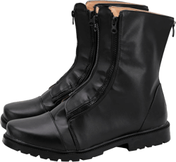 AwwwCos Game Cloud Strife Black Cosplay Boots Props Anime Fashion PU Leather Shoes for Women Men Costumes 8 Black Men