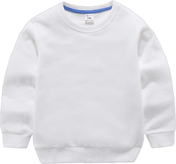 Ketyyh-chn99 Boy Girl Solid Cotton Pullover Hoodie with Drawstring Kids Basic Hooded Sweatshirt Long Sleeve School Tops White,7-8 Years