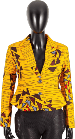 African Women Jacket Coat Wax print Top Dashiki Casual Ankara Clothing Traditional Clothes X-Large 618