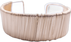 Time and Tru Women's Wrapped Metal Wire Cuff Bracelet