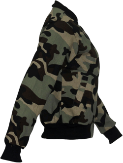 Naliha Women Camouflage Jackets Coats Sequin Long Sleeve Milirary Jacket Outwear Small Camou