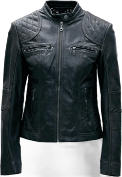 Terminator 2 Judgment Day Schwarzenegger Black Leather Jacket XX-Large Black - Womens Real Leather Jackets Rpl