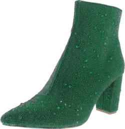 Betsey Johnson Women's Sb-Cady Ankle Boot 6.5 Emerald