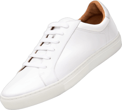 Dunross & Sons Mens Sneakers. Fashion Sneakers. Lace-Up Or Slip-On Mens Casual Shoes. Comfortable Leather Shoes.