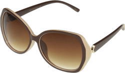 Southpole Women's 1013sp Oversized Retro Uv400 Protective Butterfly Oval Sunglasses-Cool Gifts for Her, 60mm Brown 60 Millimeters
