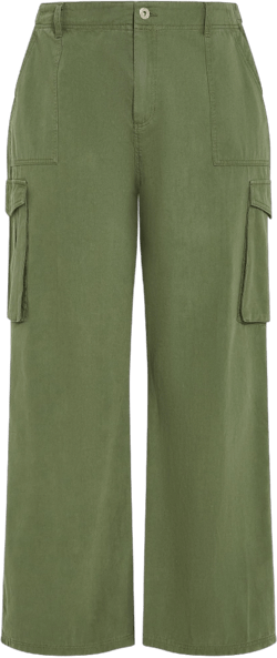 CITY CHIC | Women's Plus Size Mia Cargo Pant - olive - 14W