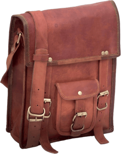 Women Vintage Leather Crossbody Shoulder Bag Satchel ladies Purse Saddle Bag Crossover Bags for Women Travel 11 Inch Brown Ipad Bag