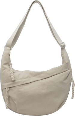 Nylon Crossbody Bags for women Purse Handbags Shoulder Bags Travel Tote Messenger Bag Men Hobo Bags Beige