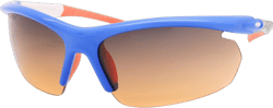Non-Polarized Golf Sunglasses WX1 for Men & Women - Dual-Zone Lens Technology Blue