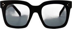 Womens Oversized Fashion Sunglasses Big Flat Square, Matte Black, Size One Size