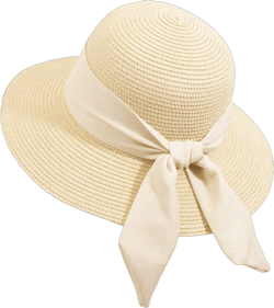 Women Beach Sun Hats Summer UV Protection Straw Hat Foldable Packable Wide Brim Travel