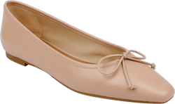 Badgley Mischka Women's Cam Ballet Flat 11 Blush Nude