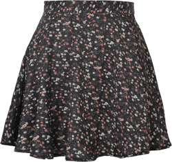Summer new women' floral print skirt high waist umbrella mini skirt Female invisible zipper chiffon print short skirt women 2022