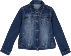 Jordache Girls 4-18 & Plus Classic Denim Jean Jacket