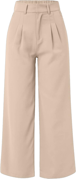 My+Orders Members Day My+Orders delivery subscriptions on My Account Women's Straight Wide Leg Pants 2024 Casual Work Business Suit Pants Dressy Palazzo Trousers with Pockets Bronze XX-Large