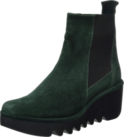Fly London Women's Booties Chelsea Boot, Green Forest, 7