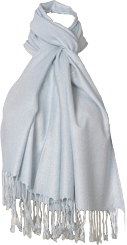 Pashmina Shawls and Wraps - Large Scarfs for Women - Party Bridal Long Fashion Shawl Wrap with Fringe Pale Blue