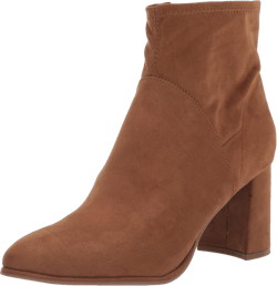 Marc Fisher Women's Dyvine Ankle Boot 9.5 Tan Suede
