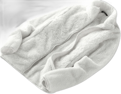 Women's Long Sleeve Jacket Fleece Coat Fuzzy Winter Warm Zip Up Zipper Soft Pocket Outerwear Long Sleeve X-Large White