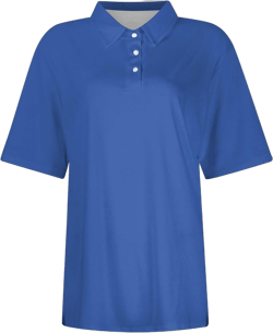 Womens Golf Shirt Polo Shirts for Women Short Sleeve Button Lapel Collared Summer Tops Business Casual Basic Tees XX-Large Blue
