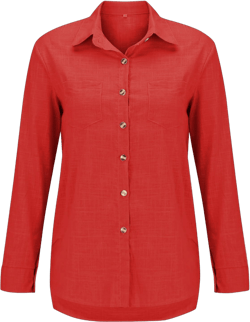 Plus Size Button Up Tops Womens Cotton Tops Dressy Casual Women Blouses Casual Womens Trendy Clothes Cute Summer Tops Plaid Shirt for Women Country Western Outfits for Women C-red