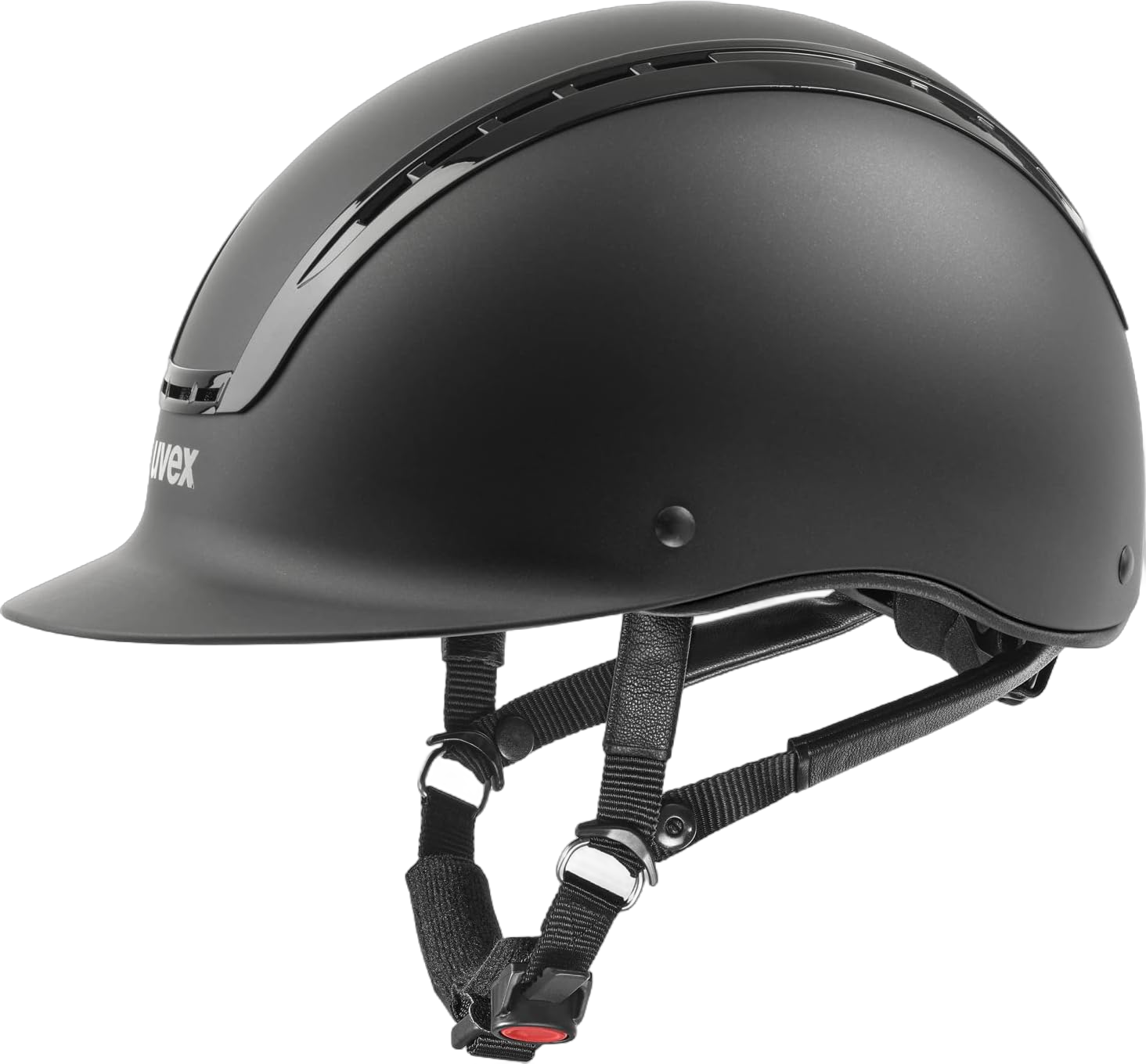 uvex suxxeed Active Horse Riding Helmet for Women & Men, Black, M-L - Adjustable & Excellent Ventilated Helmet