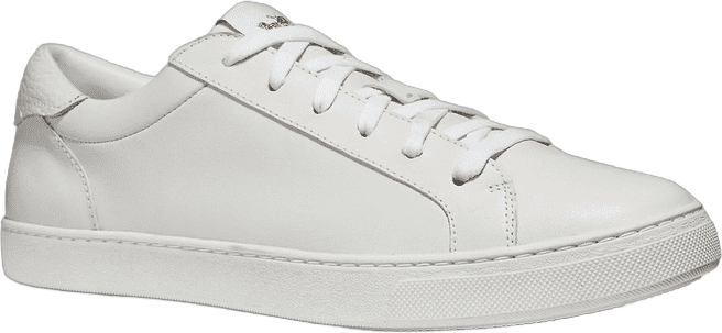 Coach Men's C126 Low Top Leather Sneakers White FG1947