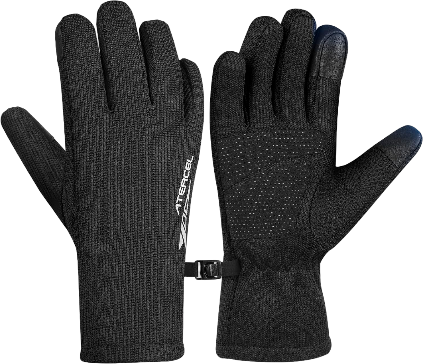 ATERCEL 3M Thinsulate Winter Gloves Men Women, Waterproof Thermal Cold Weather Gloves, Touchscreen Snow SKI Skating Gloves