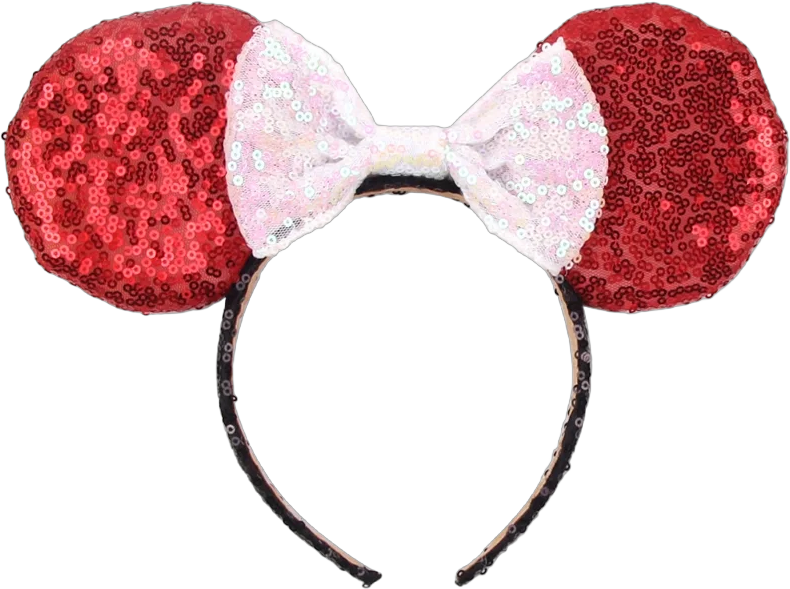 handkerchiefssale Big Size Classic DOT Bow Minnie Mouse Ears Headband Women Party Girl Hairband Hot Festival Disney Park Trip DIY Hair Accessories TDMQ101-9